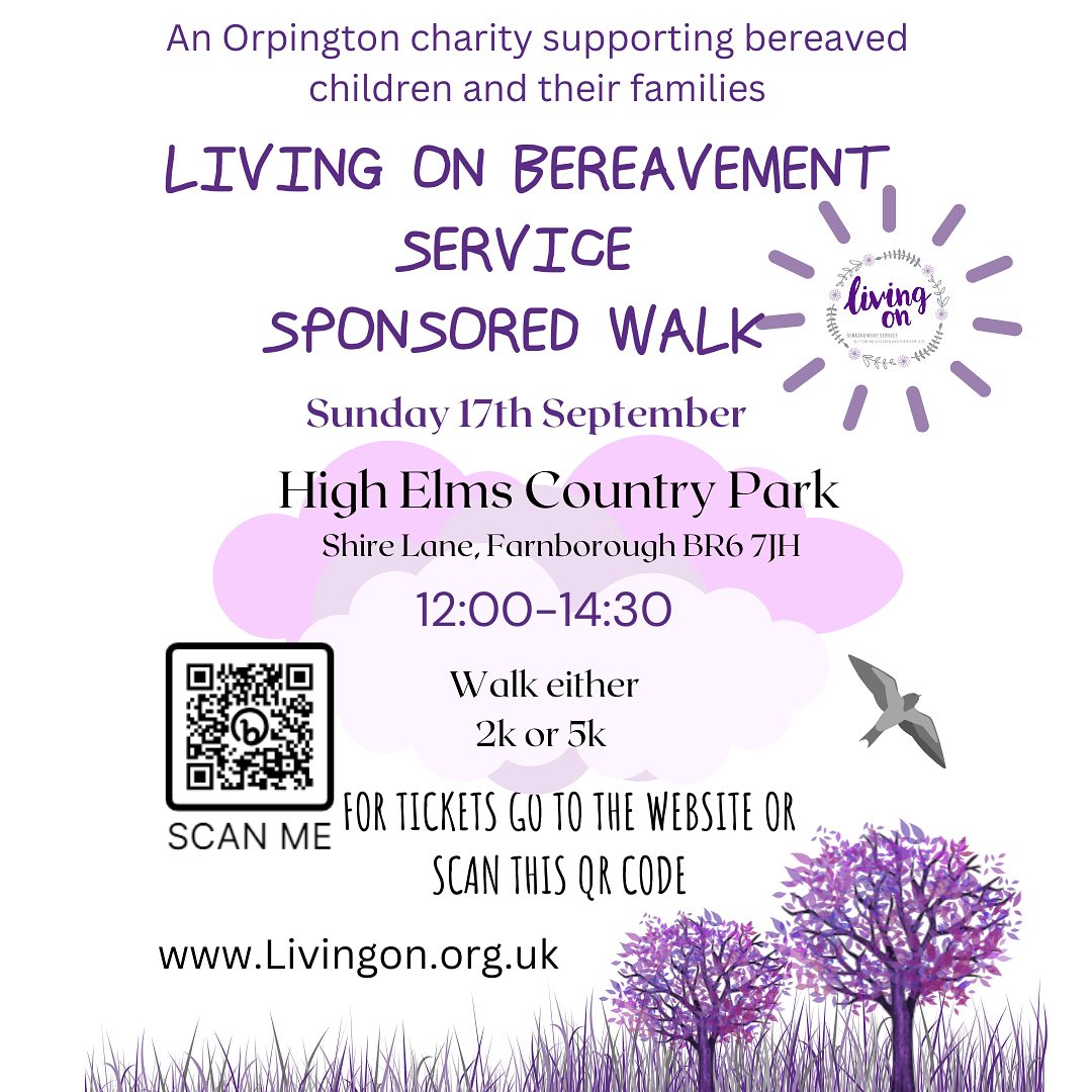 Living on sponsored walk