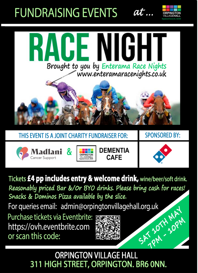 Madlani Cancer Support Race night