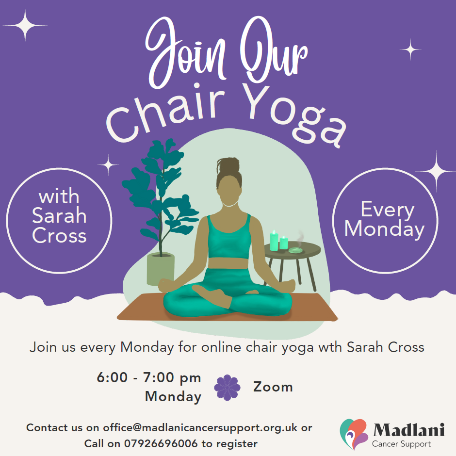 Madlani support Chair Yoga