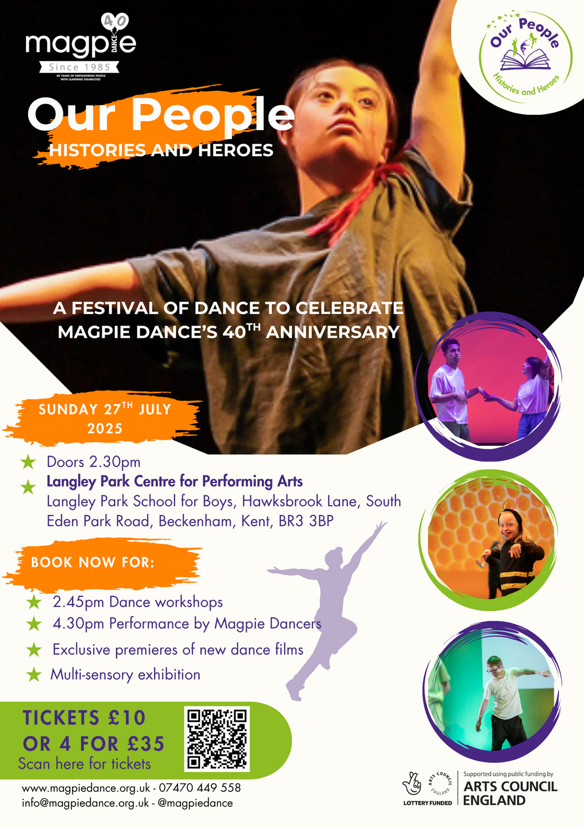Magpie Dance's 40th Anniversary Show