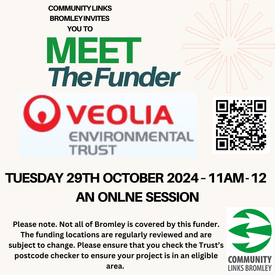 Meet the funder session with The Veolia Environmental Trust