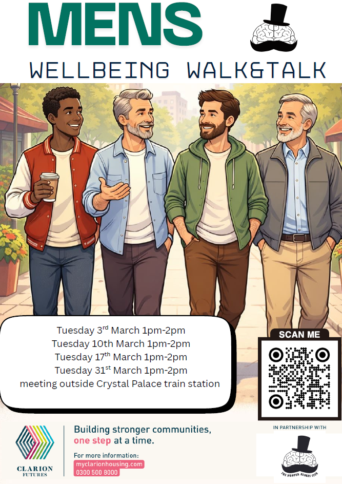 Men's Wellbeing Walk & Talk