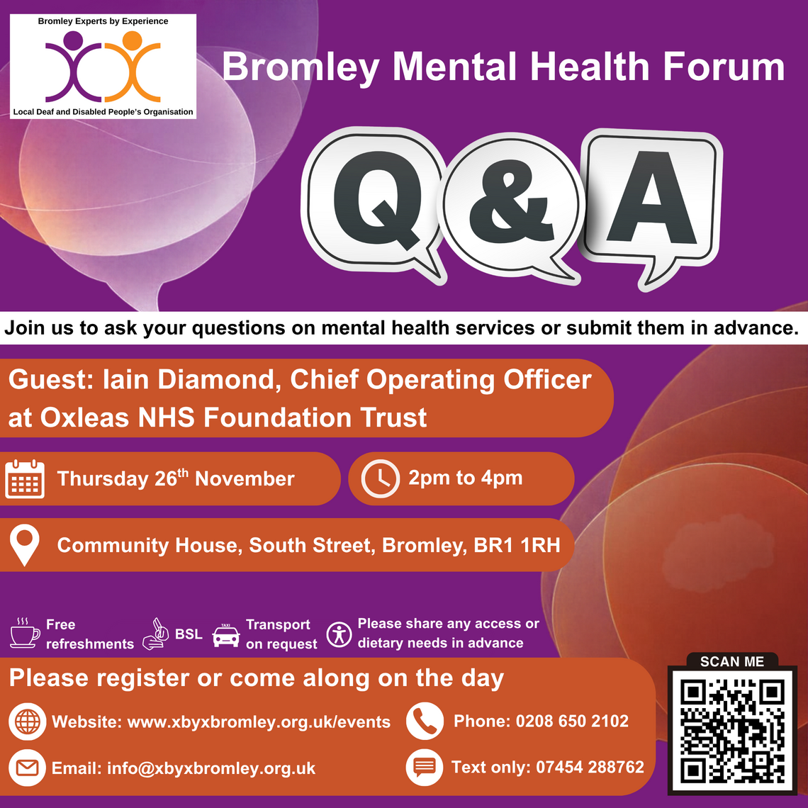 Mental Health Forum November 2026