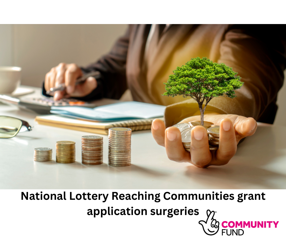 National Lottery Reaching Communities grant application surgery image