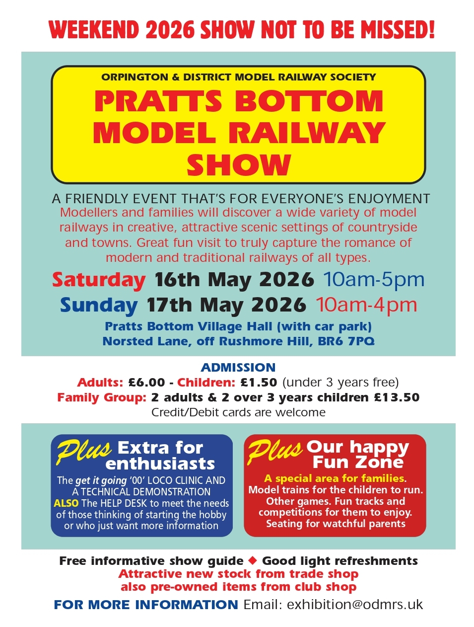 ODMRS Weekend 2026 Show