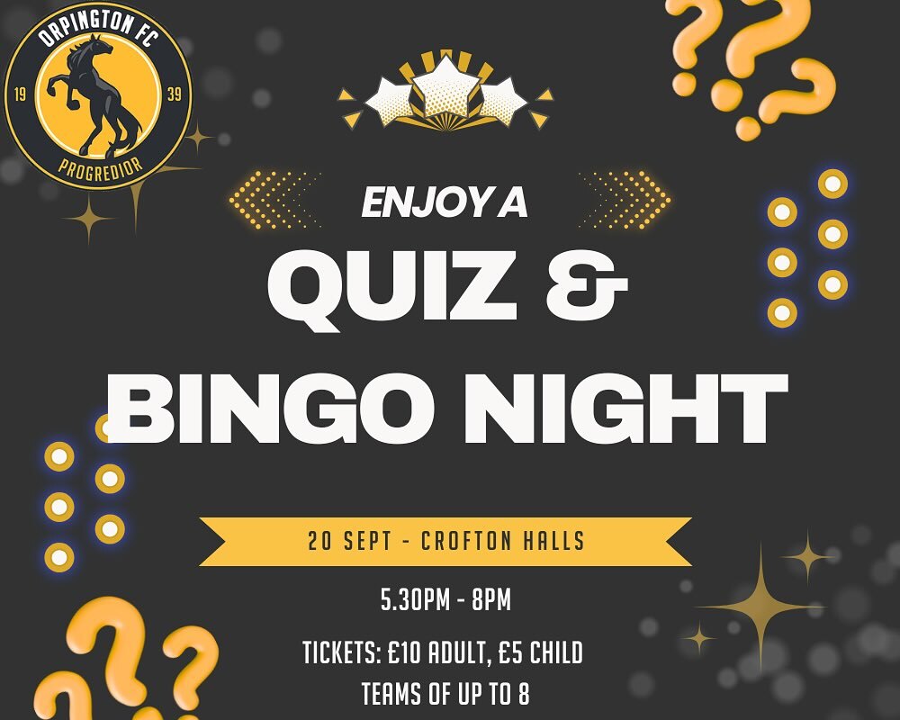 OFC Family Quiz & Bingo Night