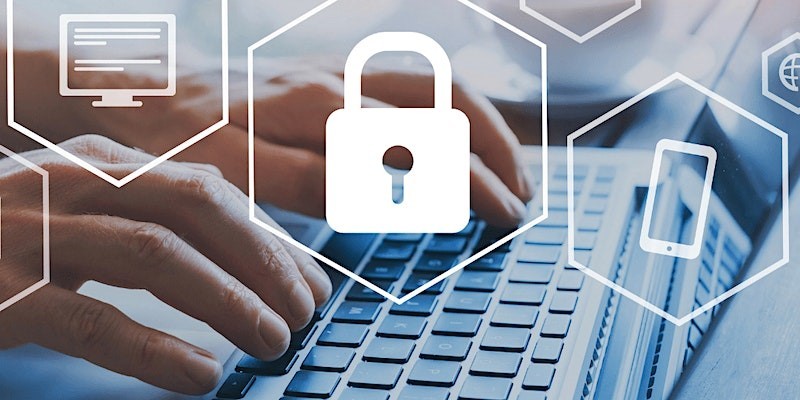 Padlock and keyboard image