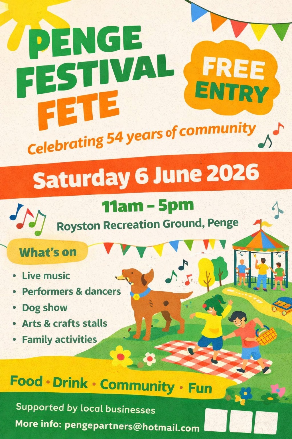 Penge Festival Fete 2026