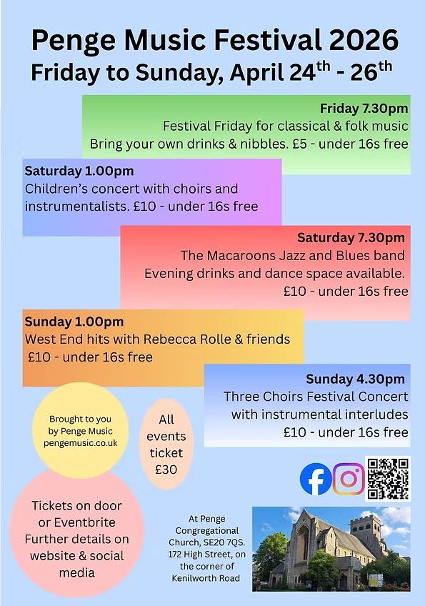 Penge Music festival 2026