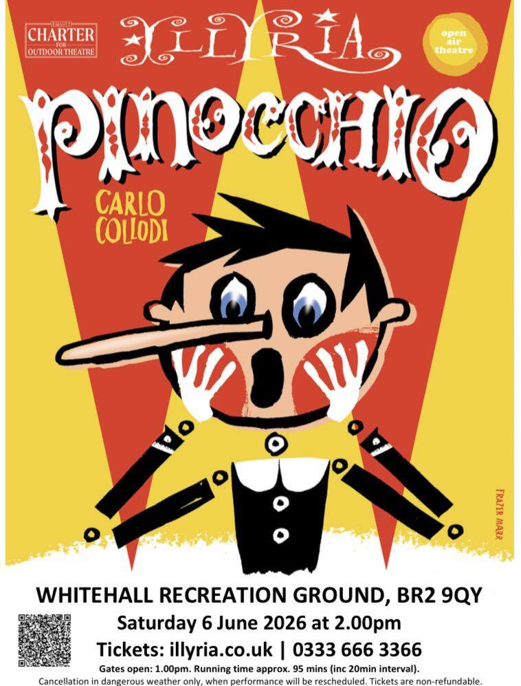 Pinocchio at Whitehall Recreation Ground