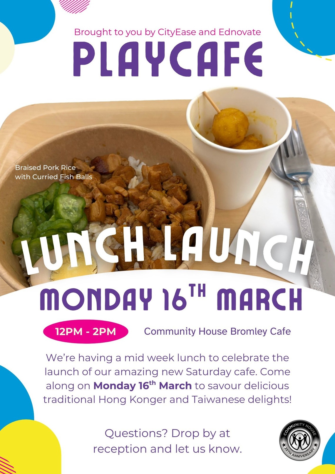 Play cafe lunch