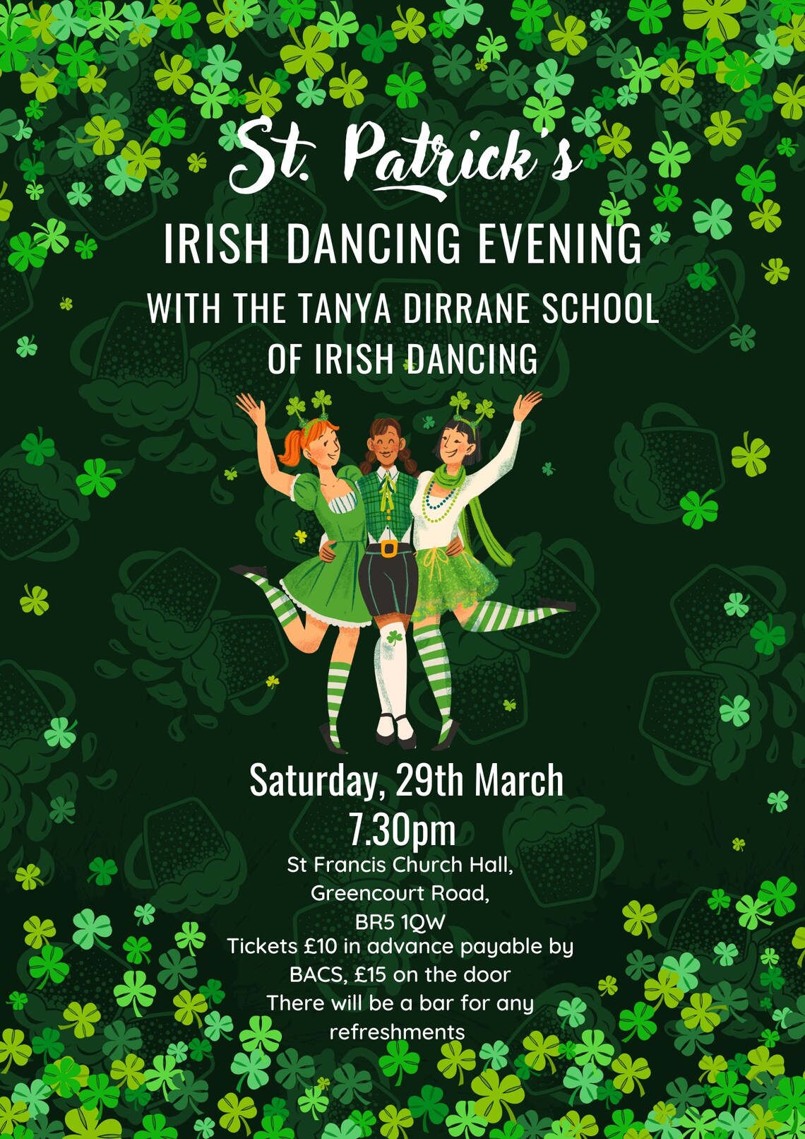 POWS St Patricks Irish Daning Evening