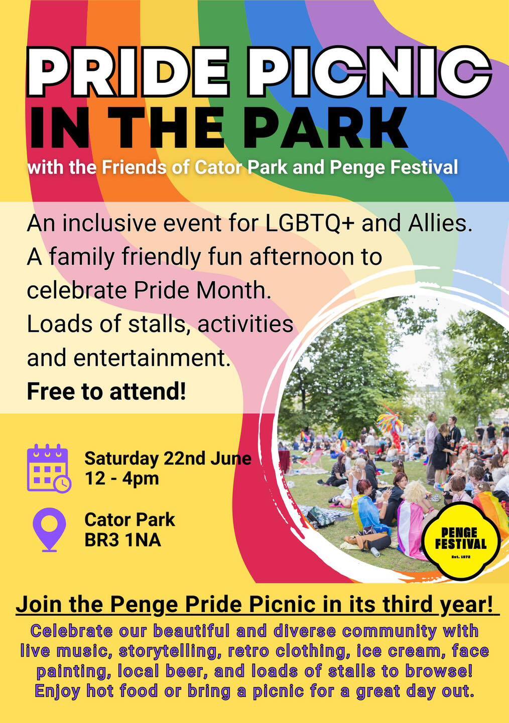 Pride Picnic in the park