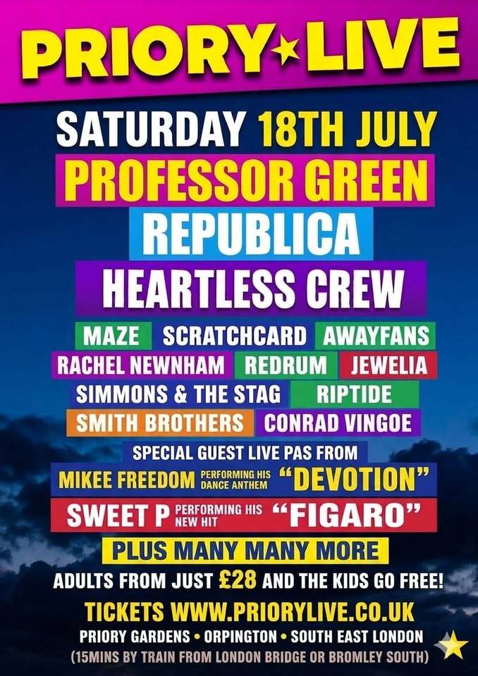 Priory Live Festival 2026