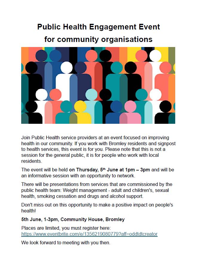 Public health service engagement event