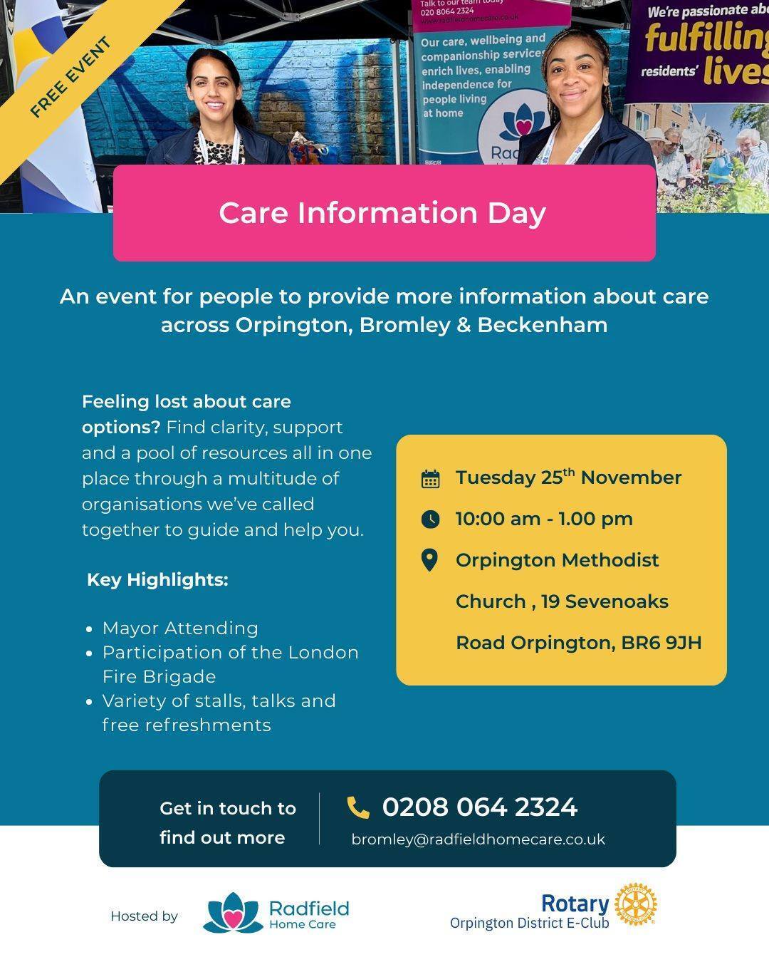Radfield care info day