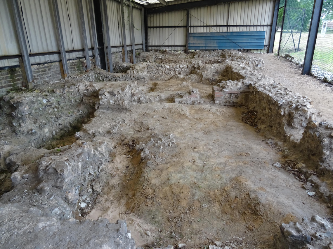 Romano-British Bathhouse and Anglo-Saxon Cemetery image