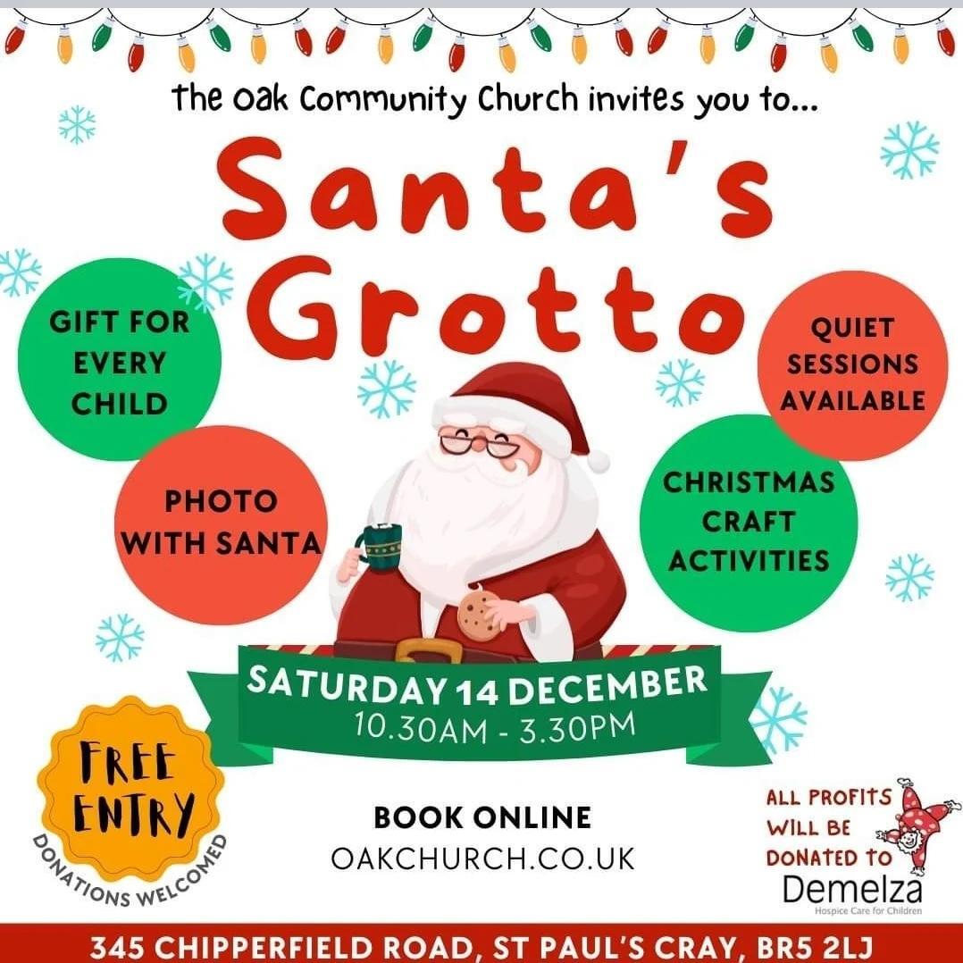 Santa's Grotto at The Oak