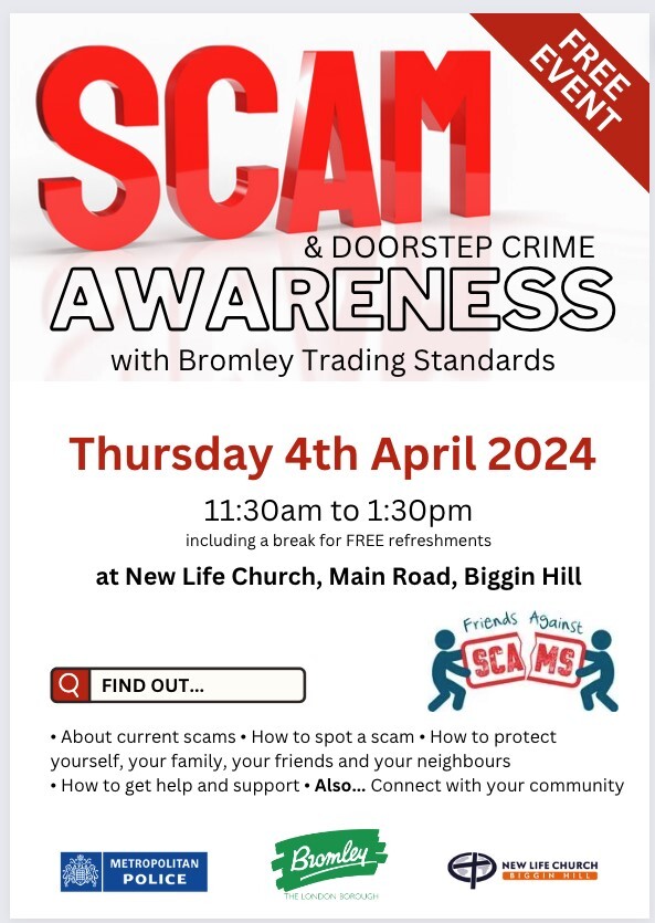 scam awareness Biggin Hil