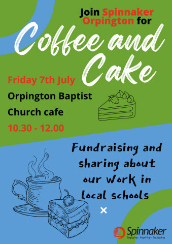 Spinnaker Trust Orpington Hub flyer image (image text on page)