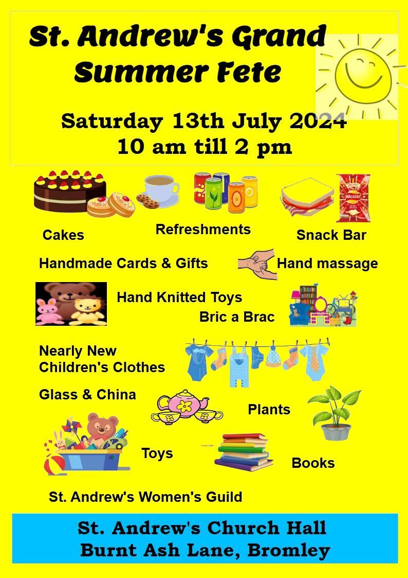 St Andrews Grand Summer Fete
