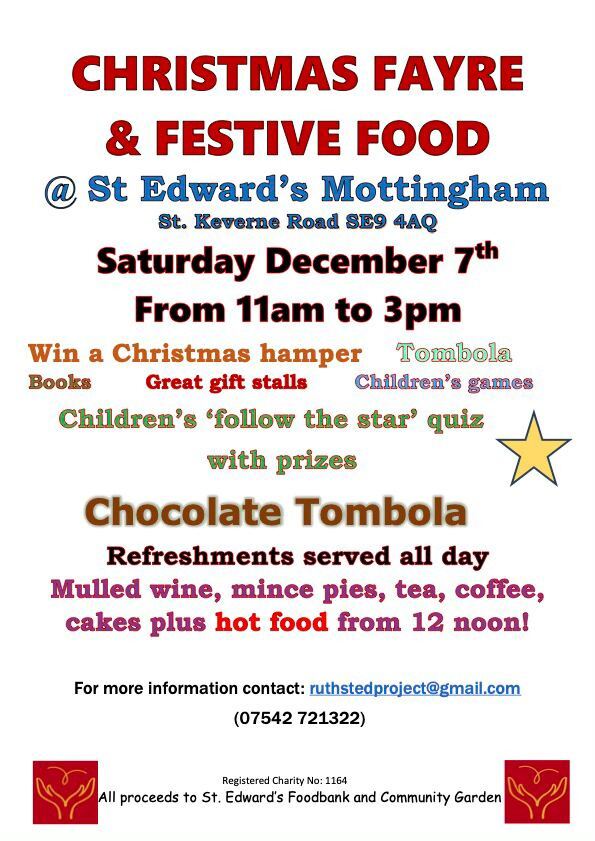 St Ed Christmas fair Dec24