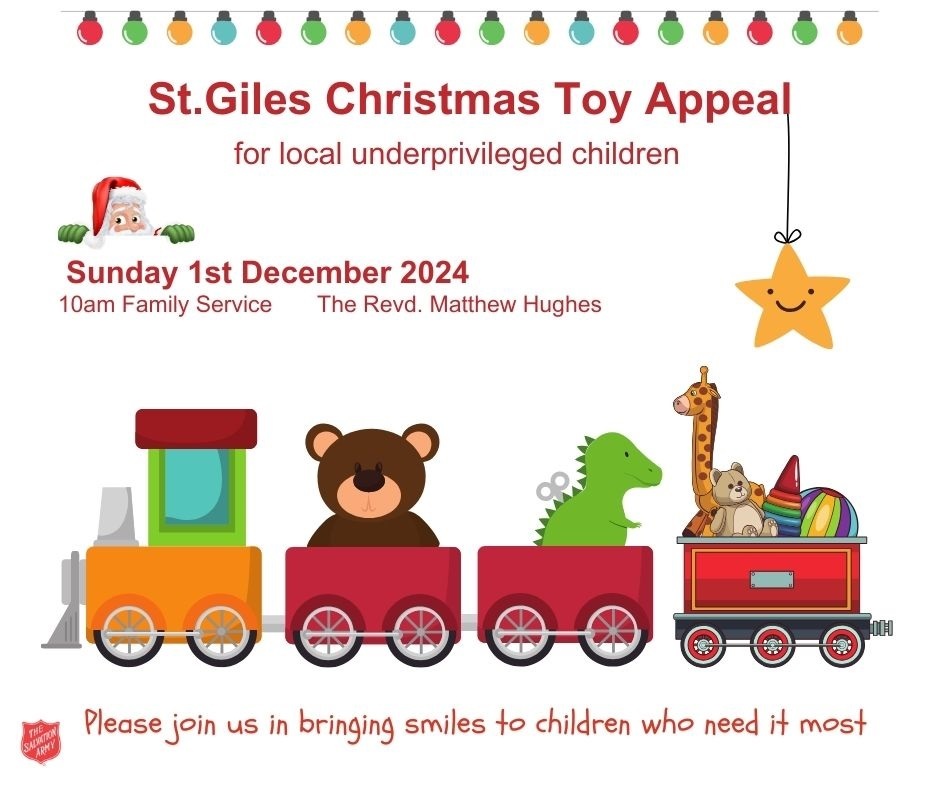 St GIles toys appeal