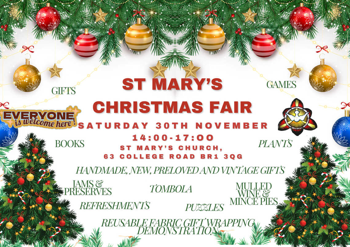 St Mary's Christmas  Fair 1