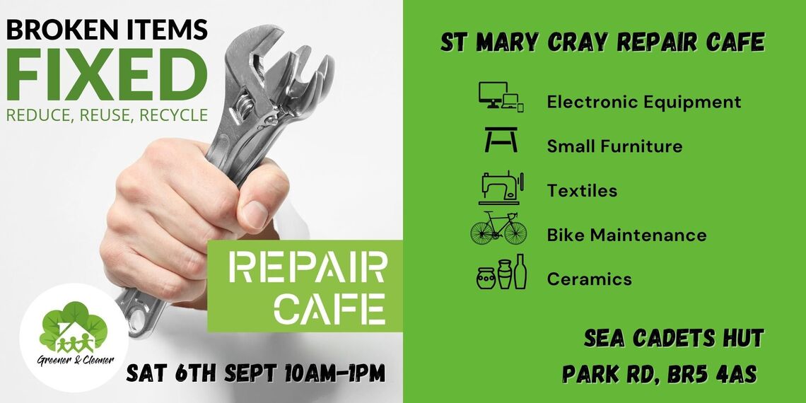 St mary's Repair Cafe Sept 25