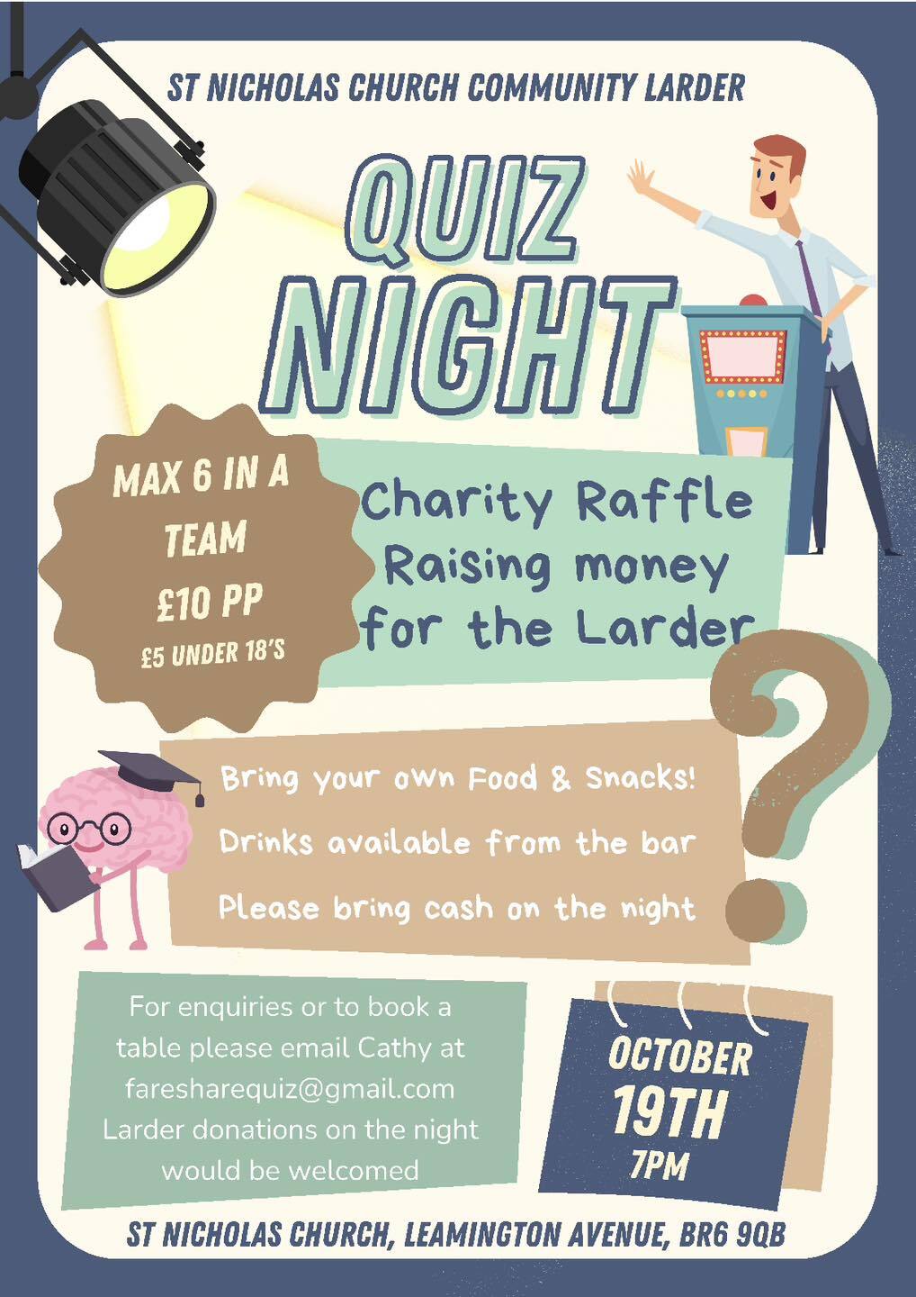 St Nicholas Quiz Night 1