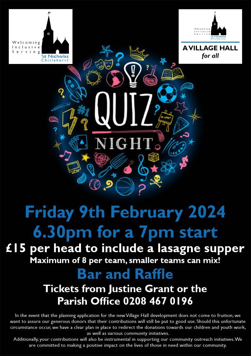 St Nicholas Quiz Night
