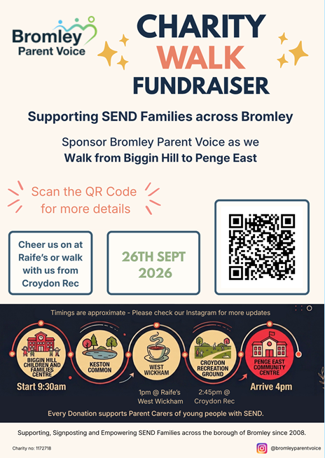 Step Out for SEN Families in Bromley BPV