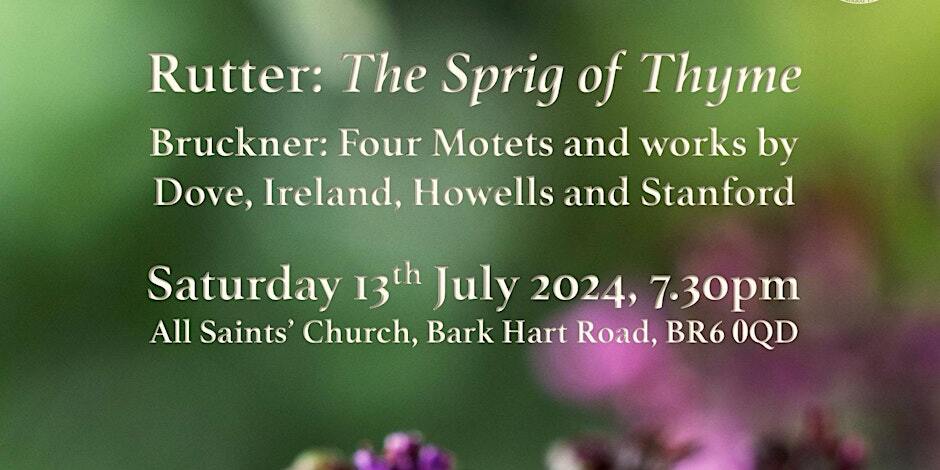 Summer Concert, A Sprig of Thyme