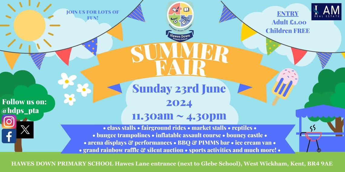 Summer Fair Hawes Down Primary School