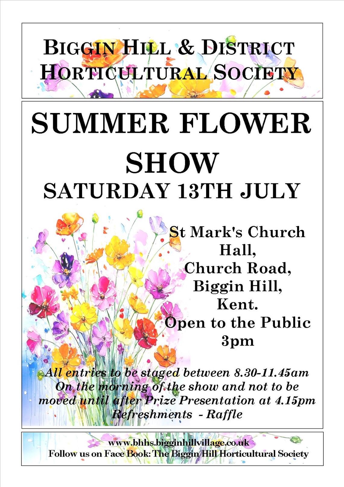 Summer flower show