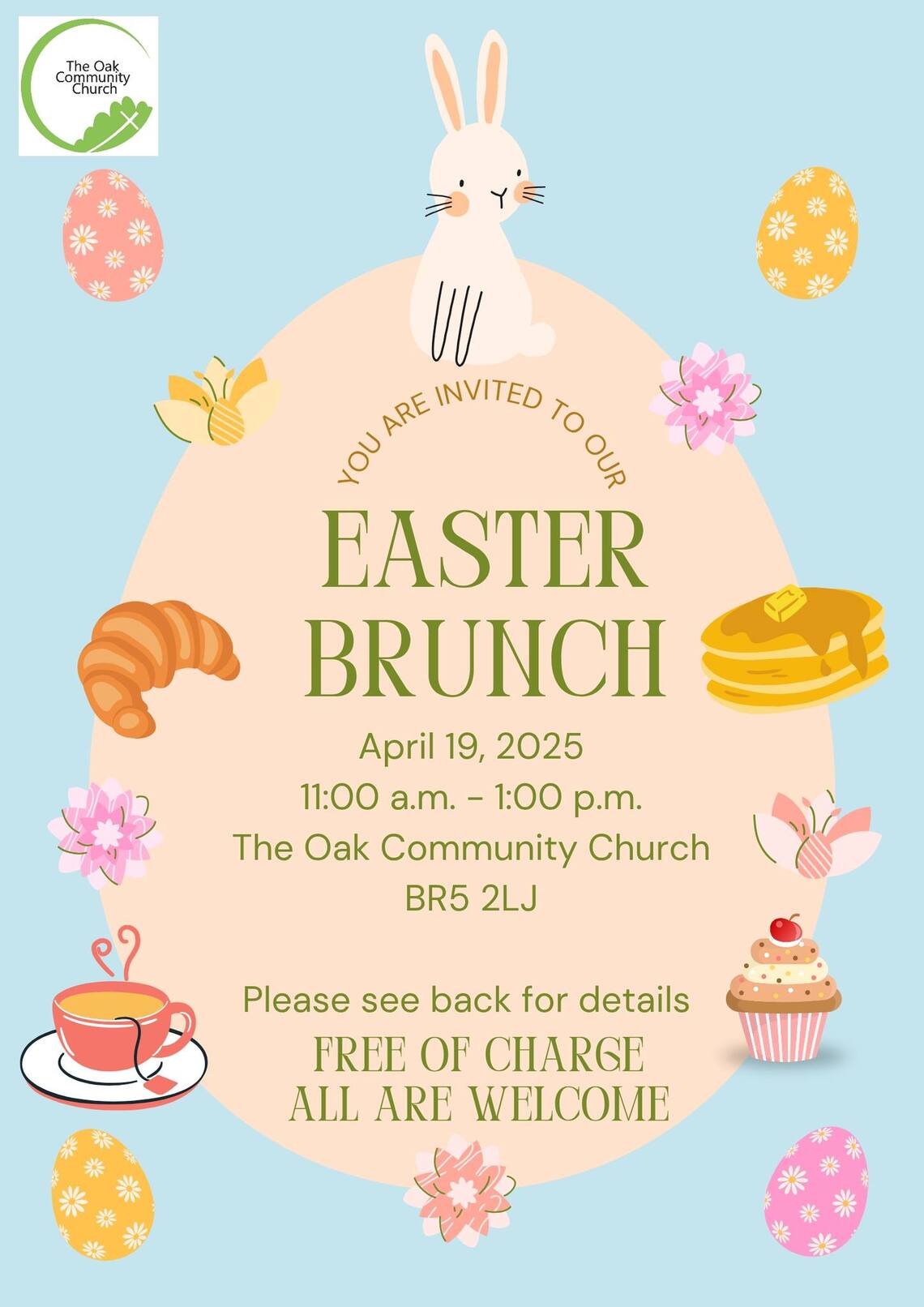 The Oak Community Church Easter Brunch