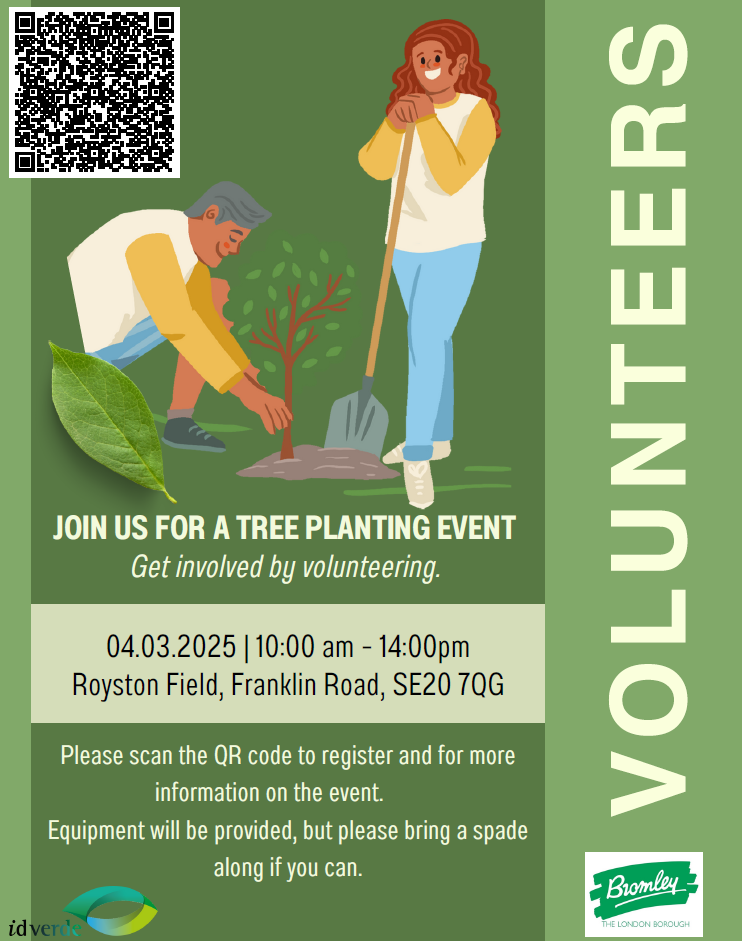 Tree planting Royston Field