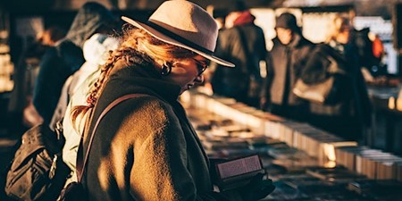 Woman looking down
