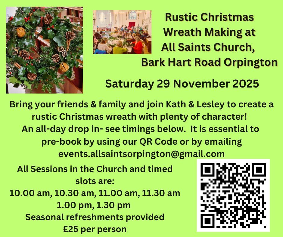 Xmas Wreath Making 2025