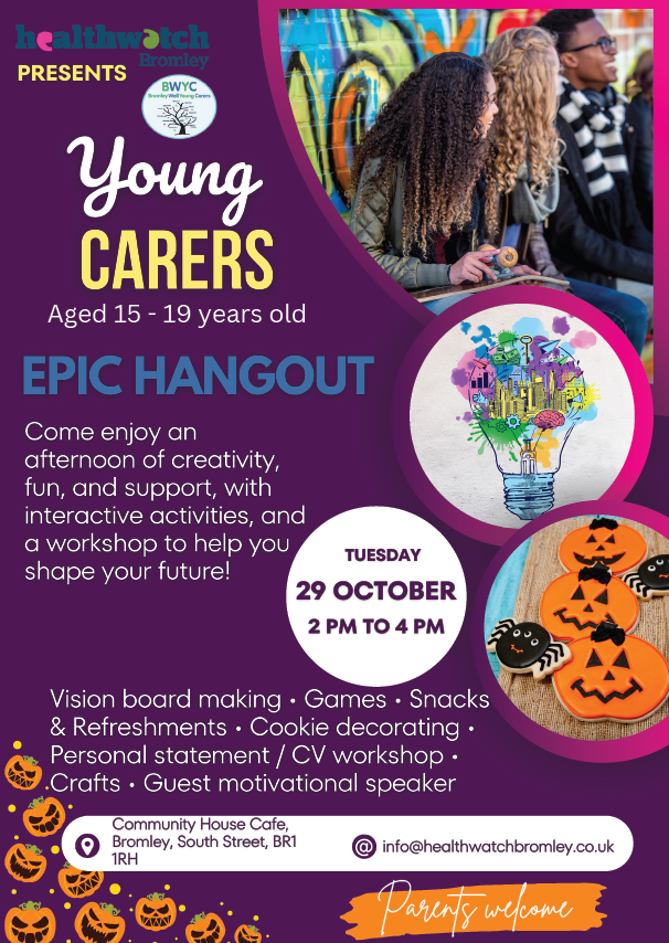 Young cares hangout healthwatch bromley