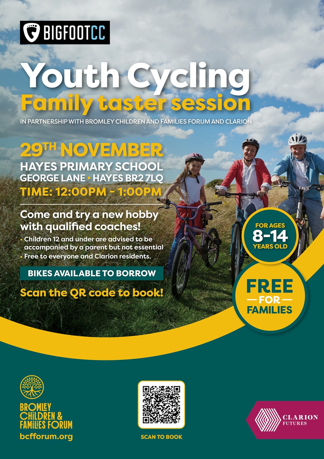 Youth Cycling Family Taster Session