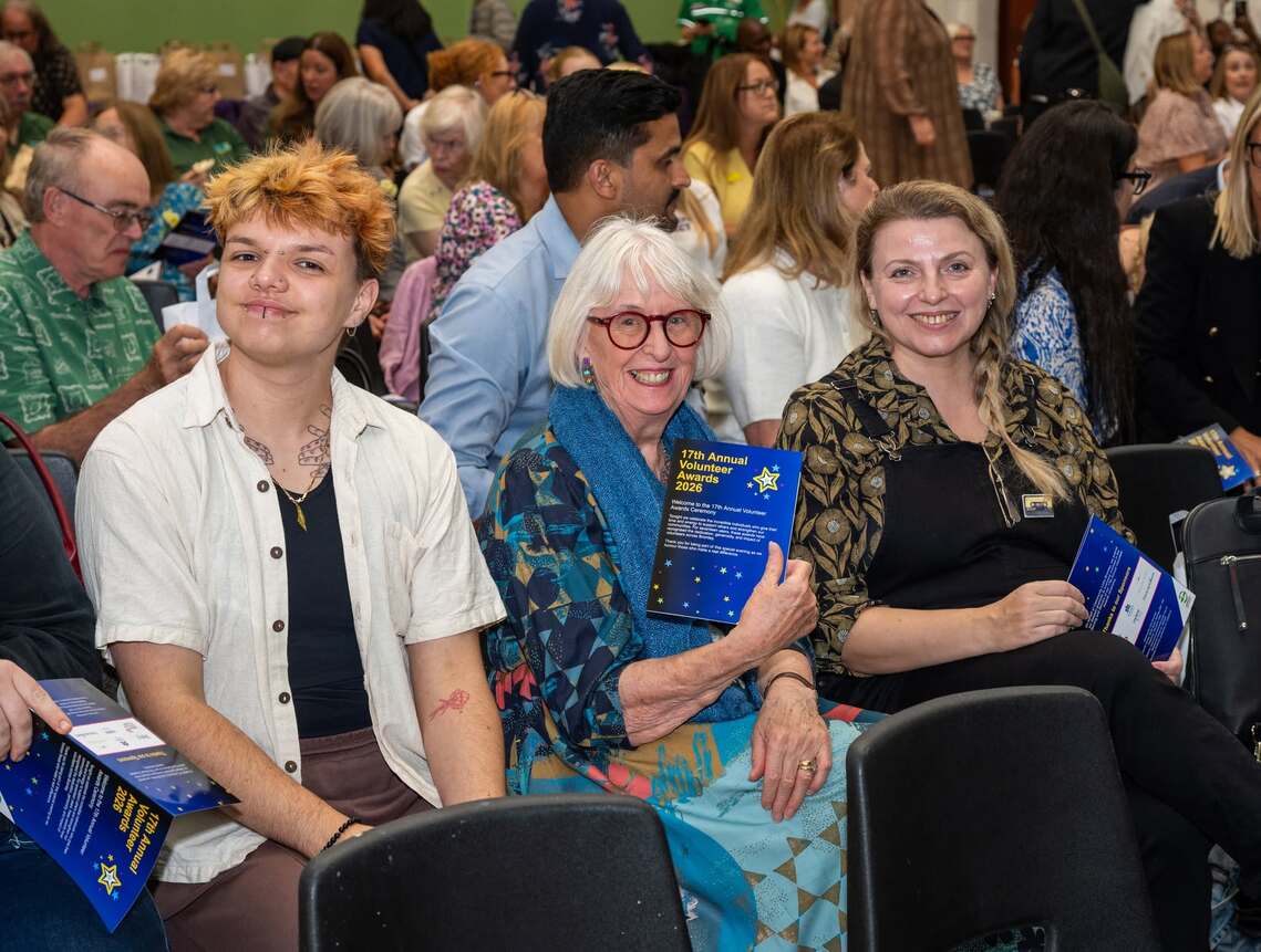 Audience members at Volunteer Awards 2026
