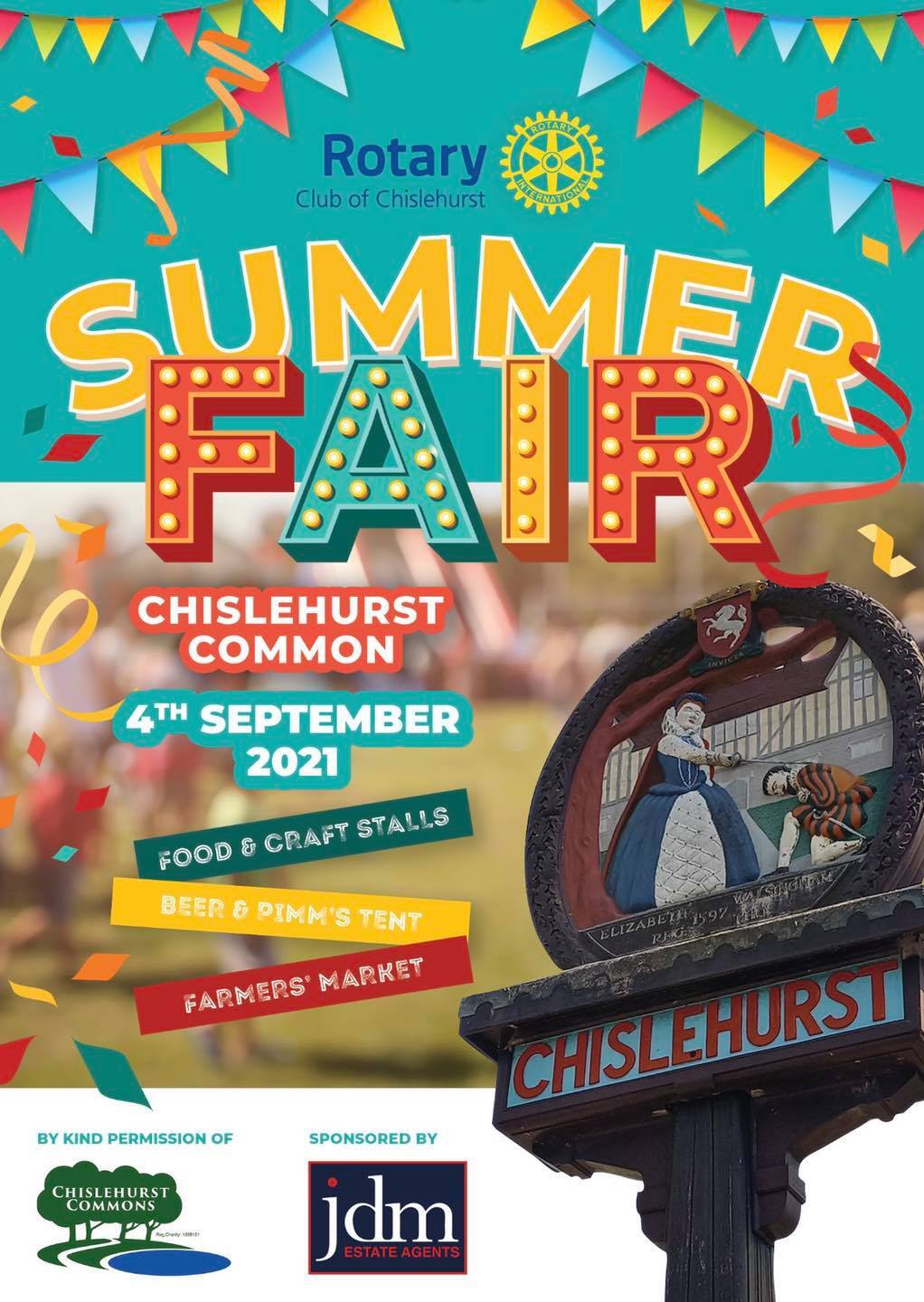 Chilsehurst Rotary Summer Fair flyer image