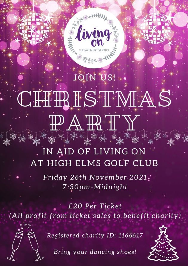 Promotional image for Living On Christmas Party