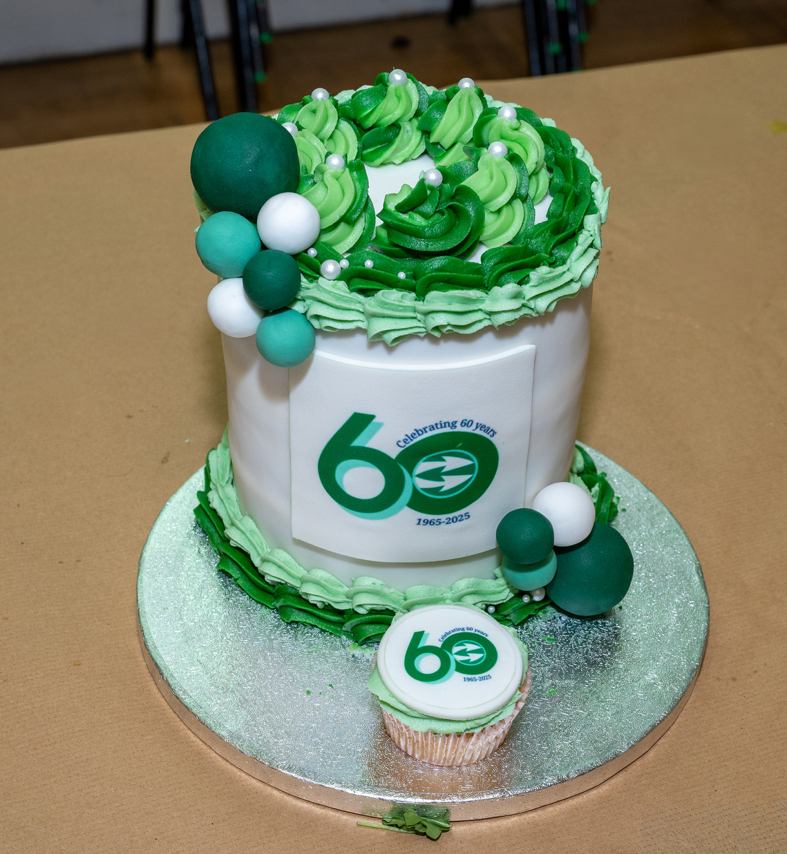 CLB's 60th celebration anniversary cake
