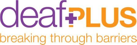 deafPlus logo