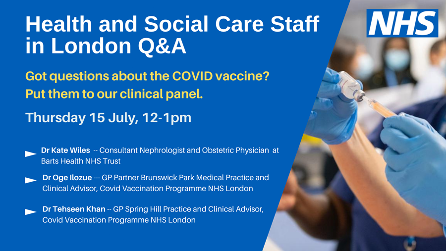 Health and Social Care Staff in London Q&A image