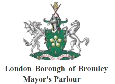 Image with words: London Borough of Bromley Mayor's Parlour