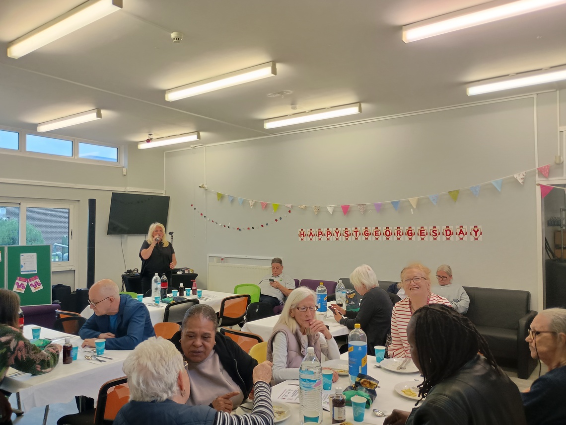 MBLR Communiity Event in hall