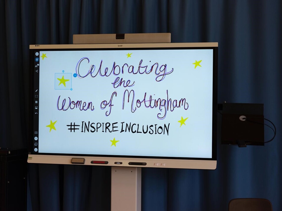 MBLR Women's event sign